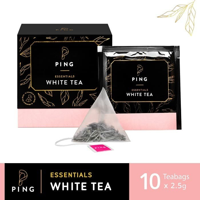 

PING Essentials White Tea 25 gr [10 Tea Bags @2.5gr]