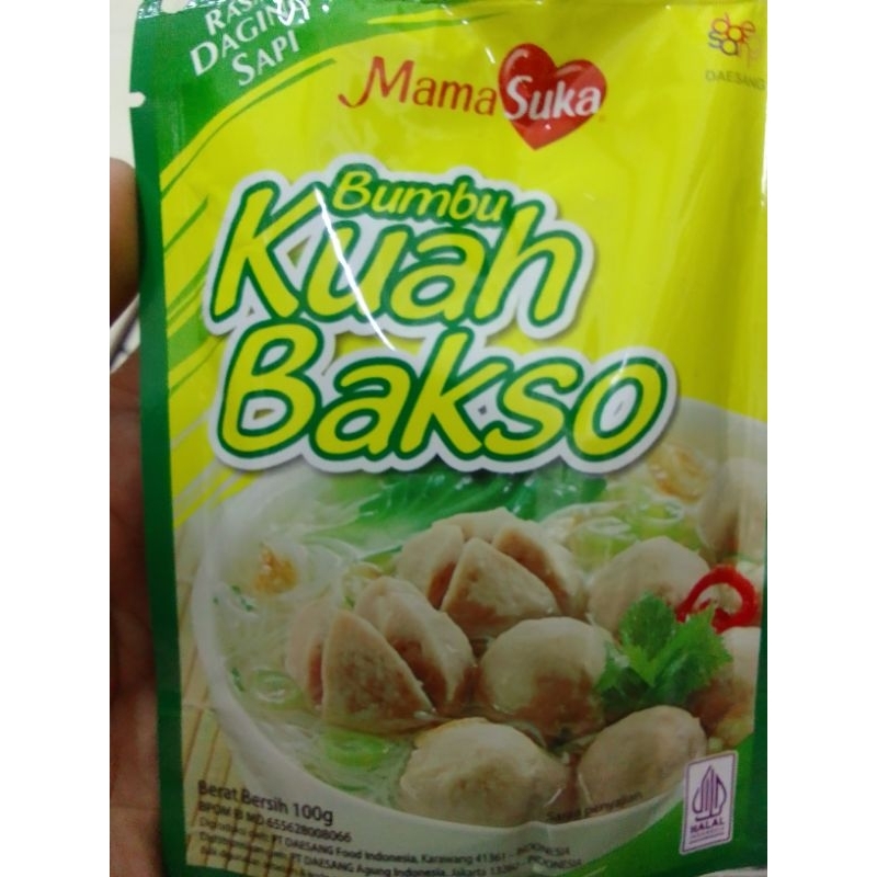 

Bumbu Kuah Bakso Mamasuka 100gram