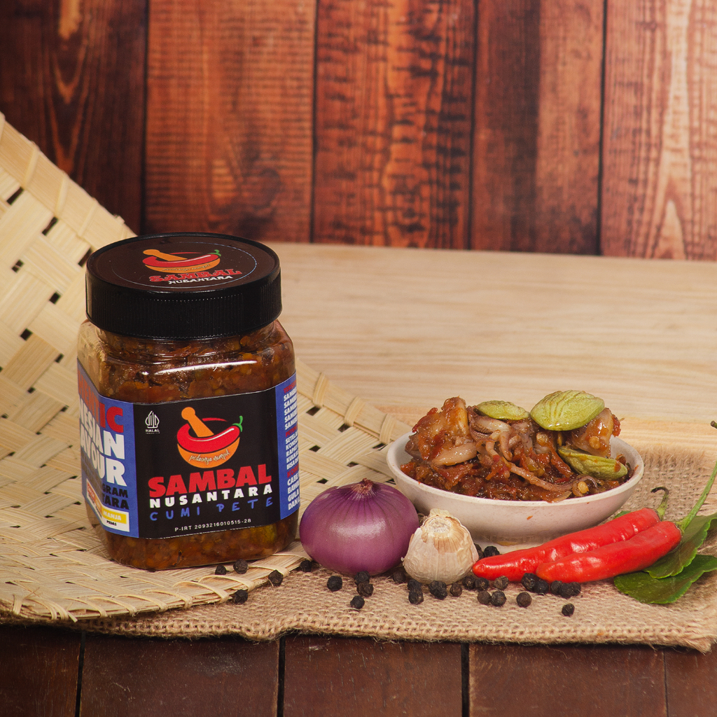 

Sambal Cumi Pete 165gr/Sambal Nusantara