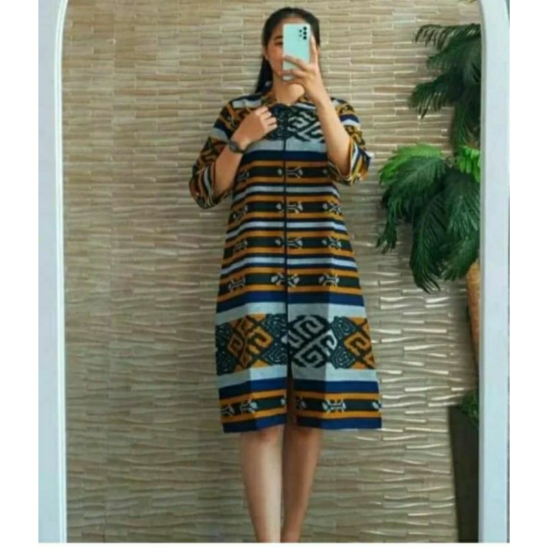 Tunik Tenun - Tunik Etnik - Baju Tenun Wanita