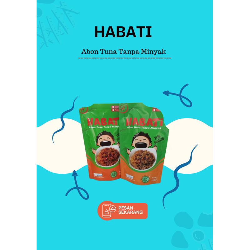 

ABON TUNA 110gr - HABATI