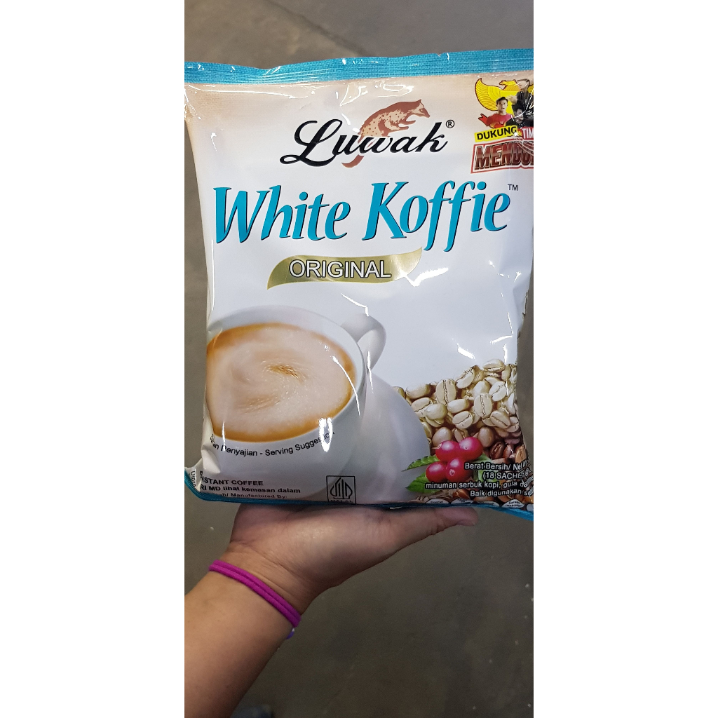 KOPI LUWAK WHITE KOFFIE ORIGINAL / LESS SUGAR