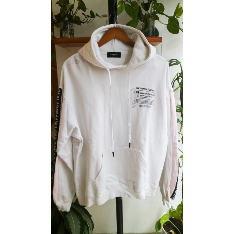 Hoodie Second Branded 24karat tokyo pria wanita