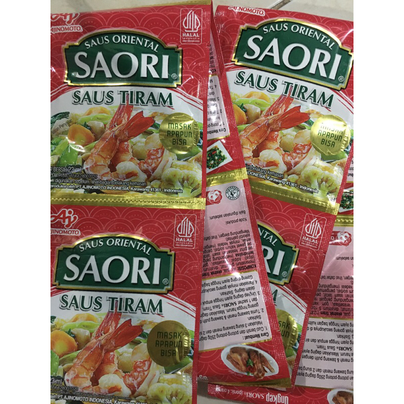 

saori saos tiram sachet