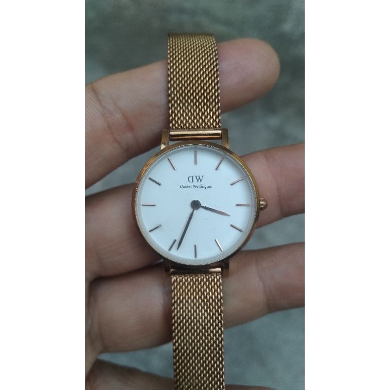 jam tangan daniel wellington original preloved second bekas