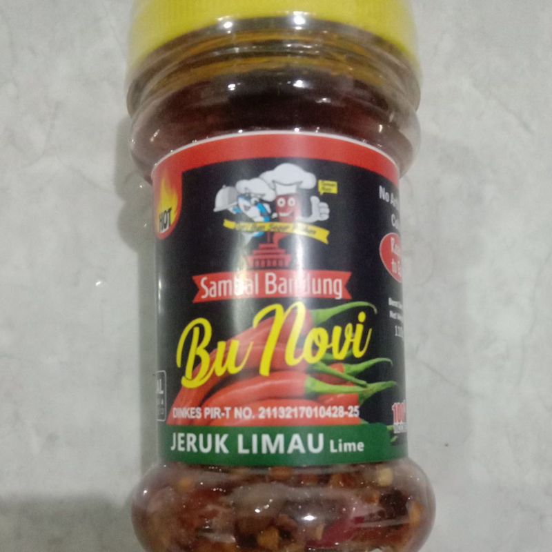 

Sambal BuNovi JerukLimau