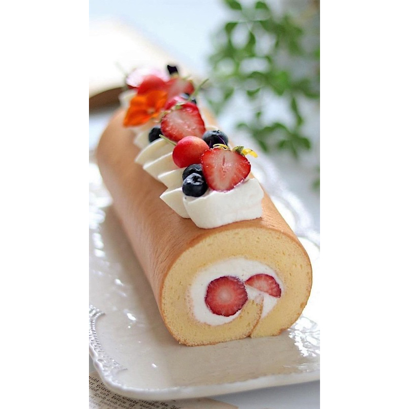 

Premix Swiss Roll 500 Gram Tepung Instant Untuk Membuat Bolu Gulung RasaVanilla