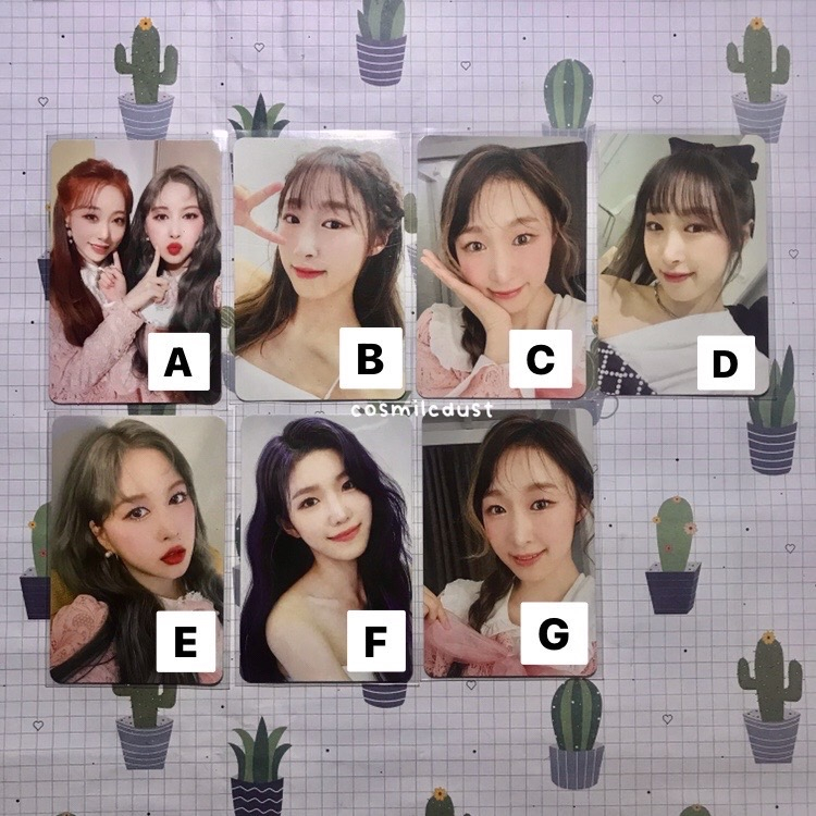 [ready stock] wjsn cosmic girls photocard pc soobin dayoung yeonjung dawon unnatural