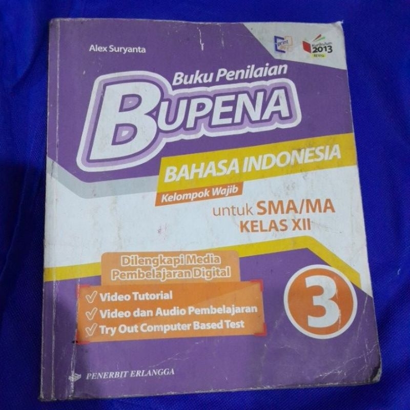 

Bupena Bahasa Indonesia kelas 12 sma