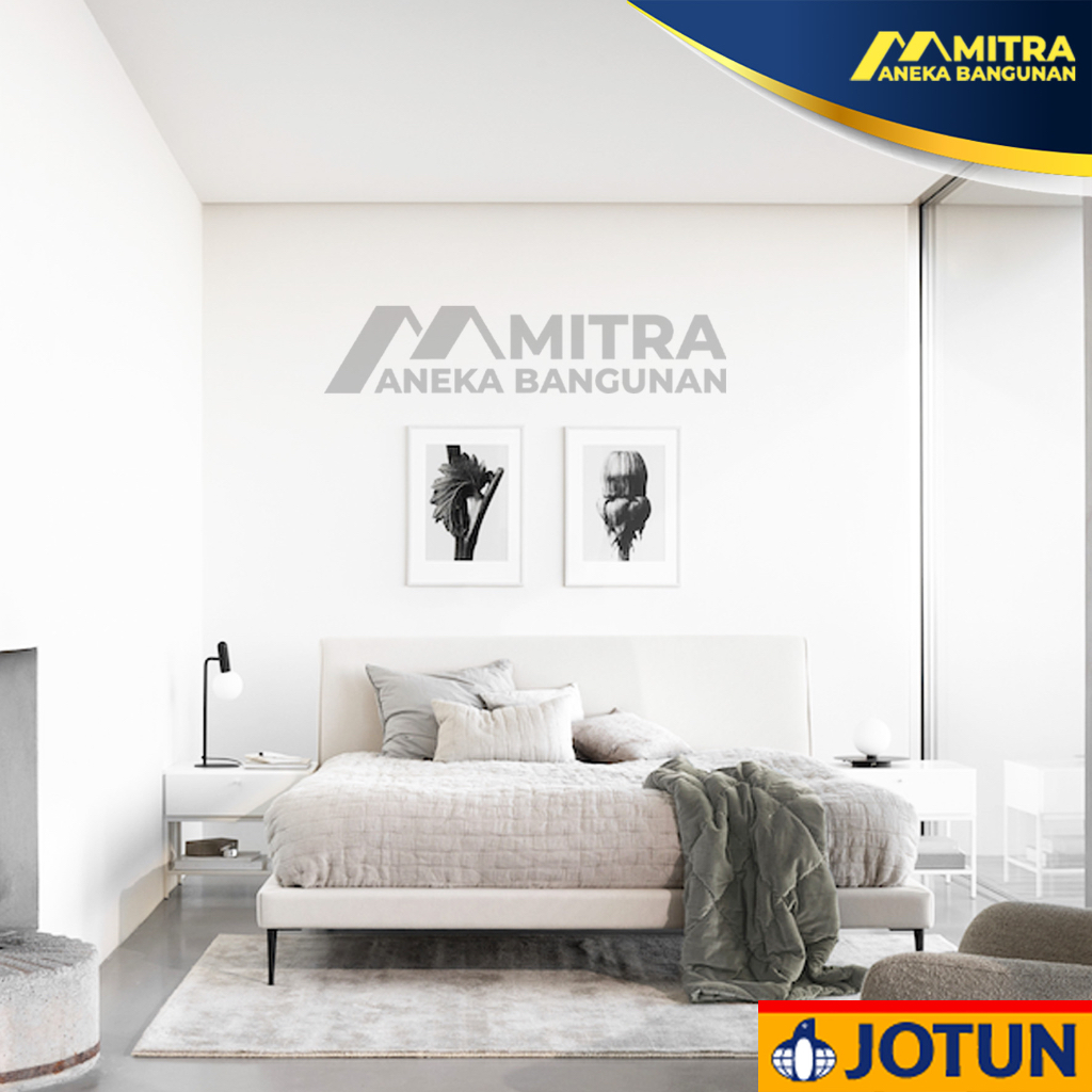 CAT TEMBOK INTERIOR EKSTERIOR JOTUN BRILLIANT WHITE / PUTIH CERAH