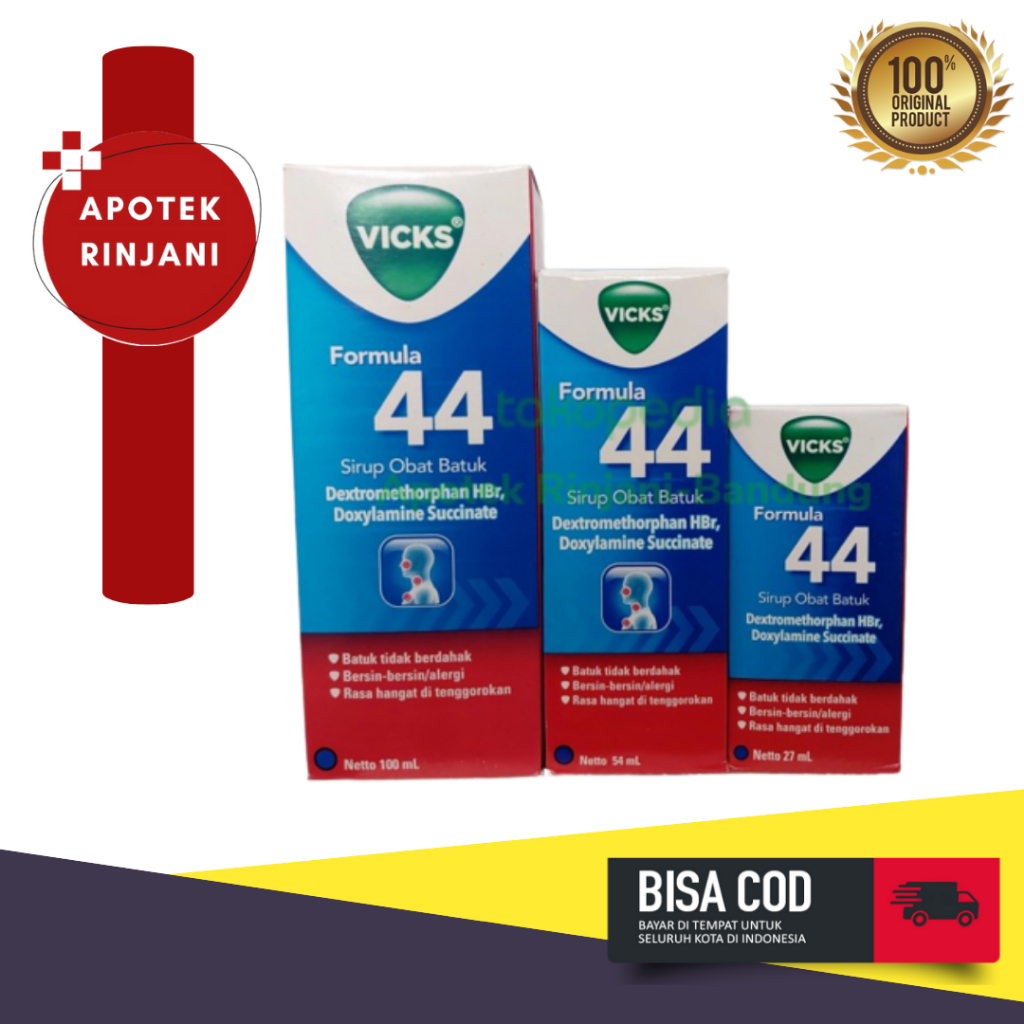 VICKS FORMULA 44 SIRUP OBAT BATUK