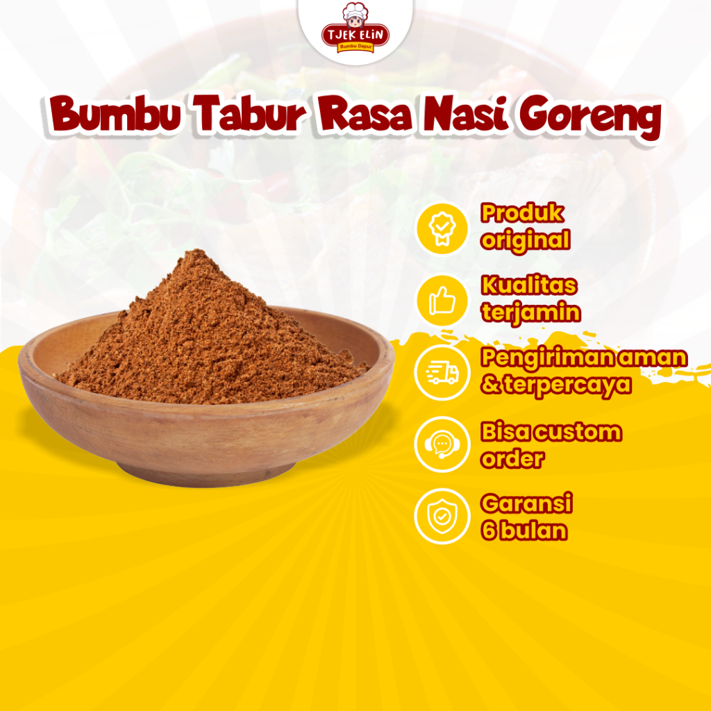 

Bumbu Tabur Nasi Goreng Bubuk Seasoning Powder Aneka Rasa MSG NonMSG Serbaguna Murah Halal