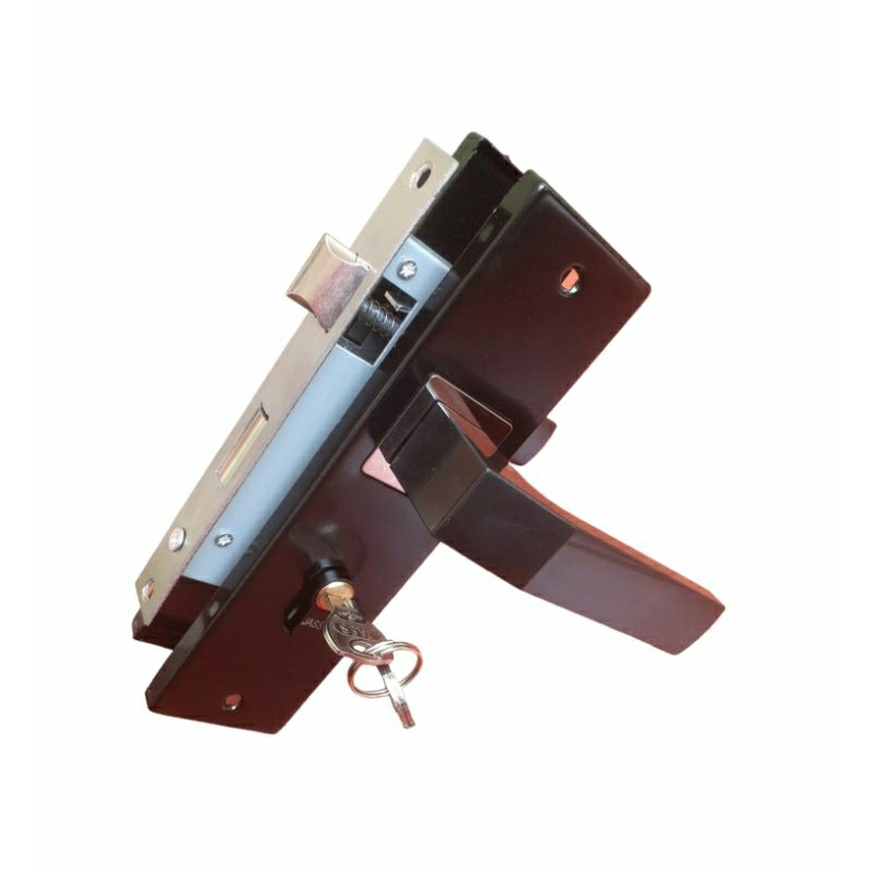 Kunci pintu tanggung Belva/Bluemont/Gobert20 cm/hitam/silver