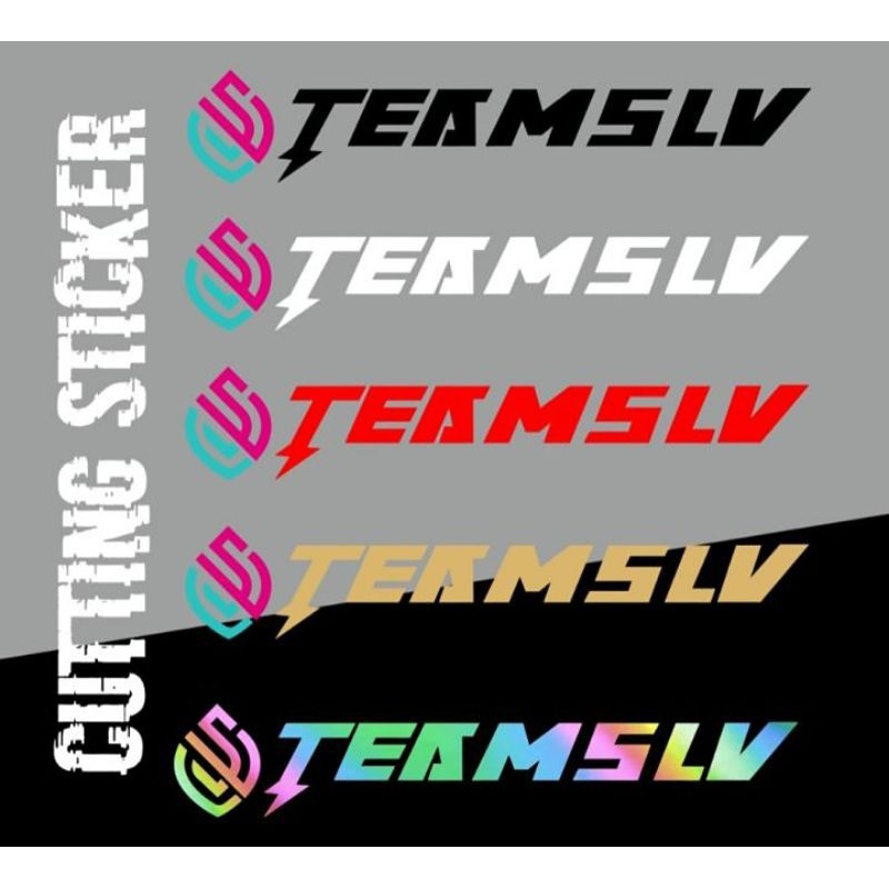 stiker cutting TEAMSLV