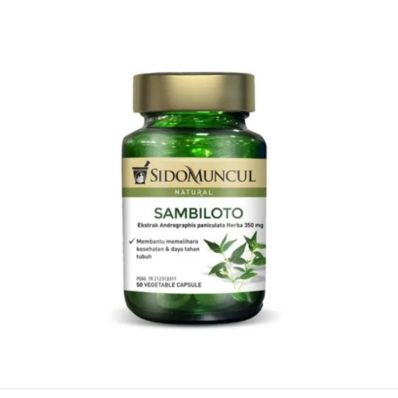 Sidomuncul Sambiloto 50 Kapsul