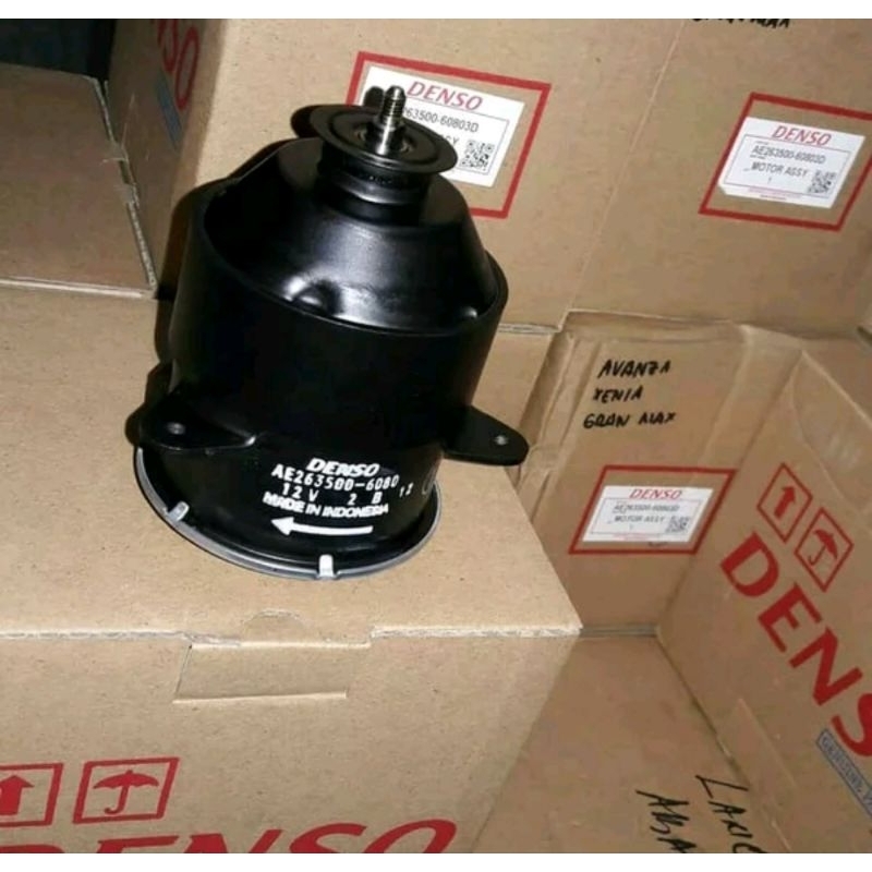 MOTOR FAN ASSY AVANZA OLD ( DENSO)
