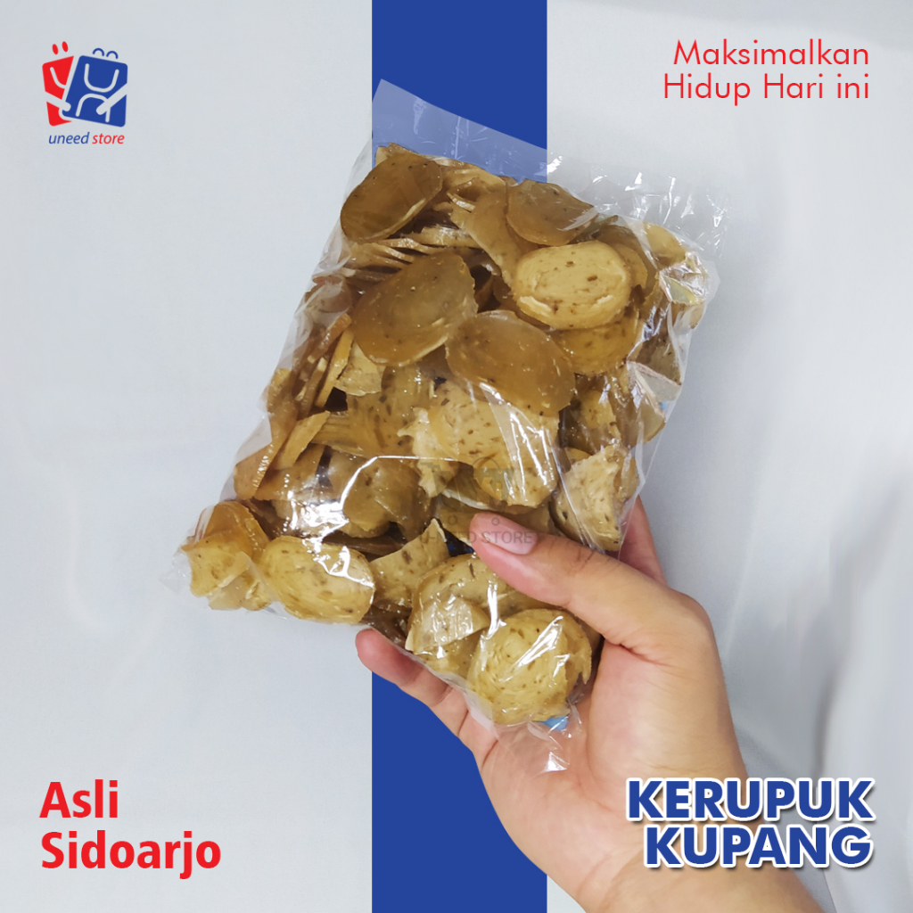 

Kerupuk Kupang Asli Sidoarjo Camilan Gurih Kerupuk Kering Uneed_store