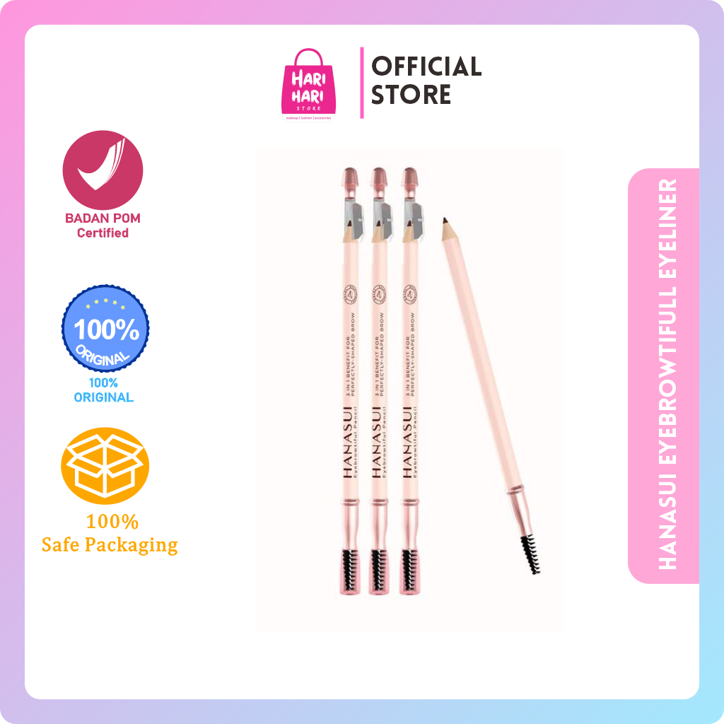 HANASUI PENSIL ALIS / HANASUI EYEBROWTIFUL PENCIL ALIS