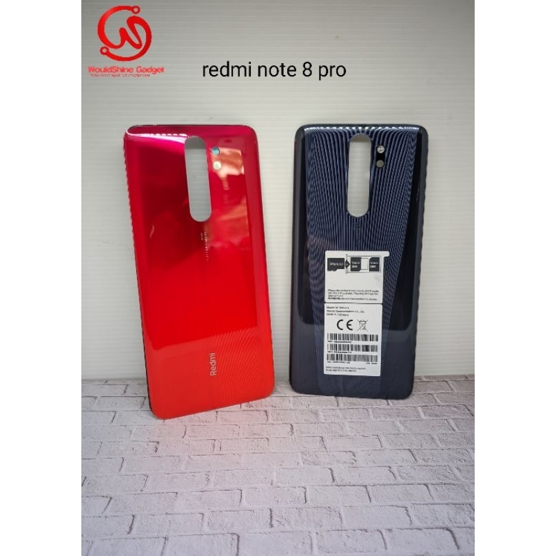 BACKDOOR BACKCOVER XIAOMI REDMI NOTE 8 PRO ORIGINAL