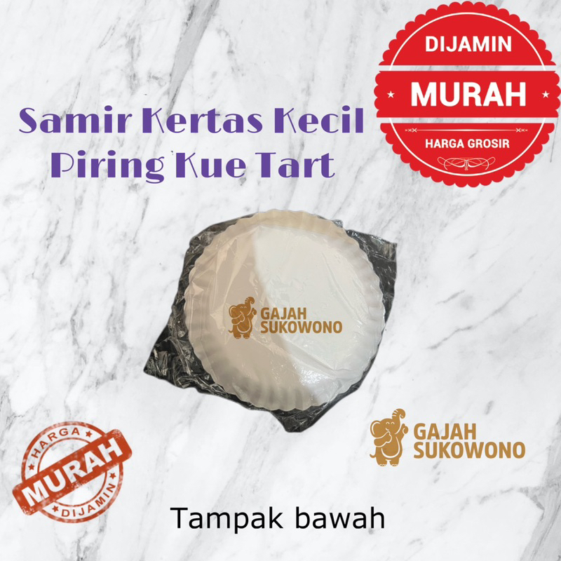 Grosir Piring Samir Kertas Kecil Piring tart Kecil