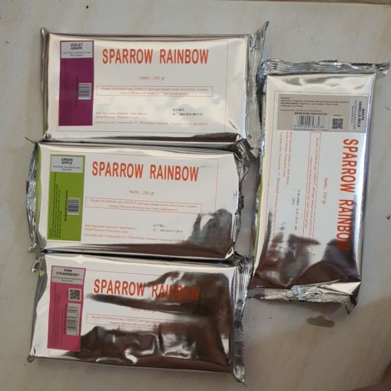 

SPARROW RAINBOW COKELAT WARNA