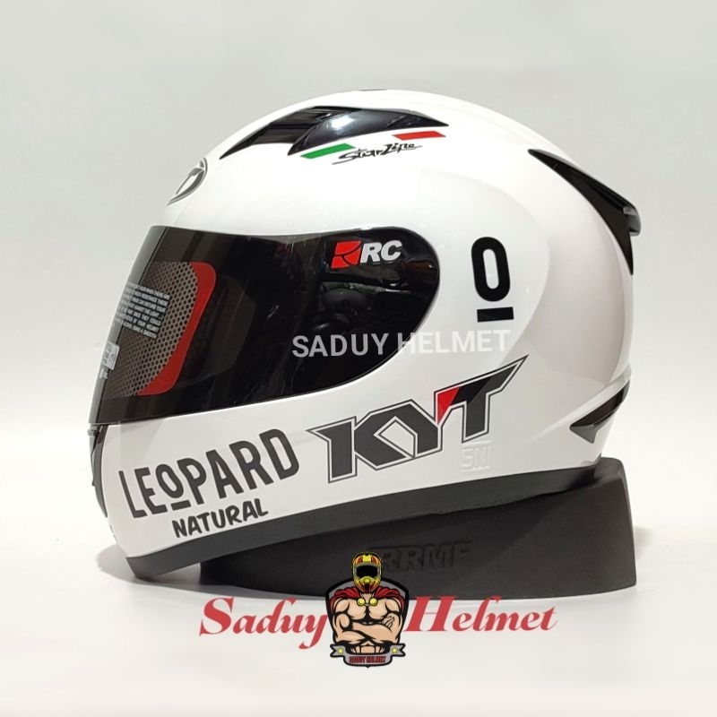 HELM KYT R10 LEOPARD HELM FULL FACE KYT