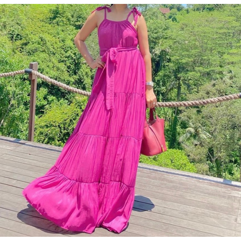 Longdress Lisa/ Longdress polos/ Dress Bali/ Dress panjang/ Dress pantai