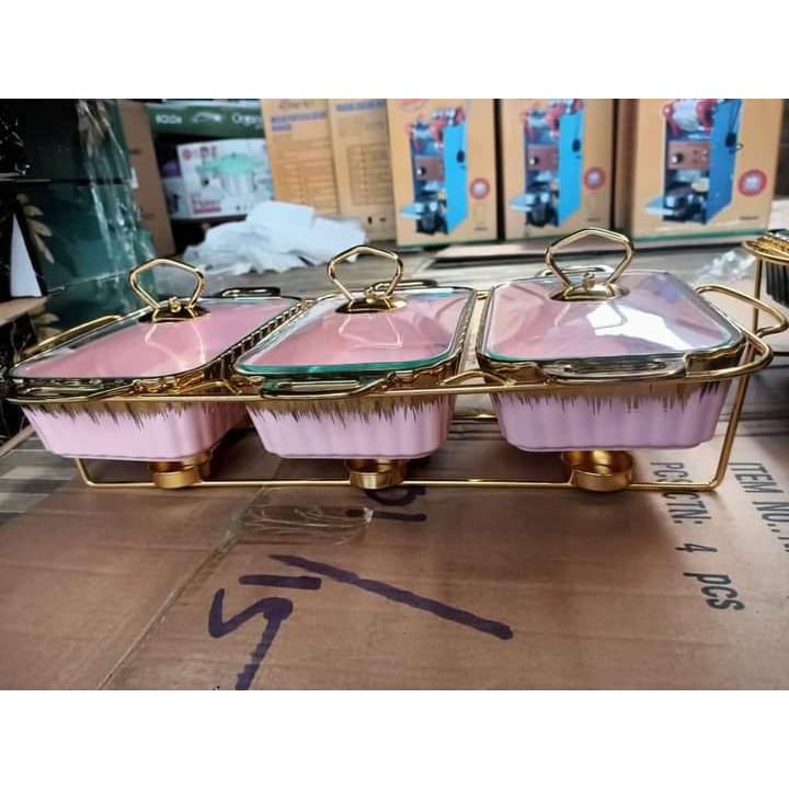 [INSTANT GOJEK GRAB LANGSUNG SAMPE] prasmanan keramik kapal nakami tutup kaca/Prasmanan nakami pink/