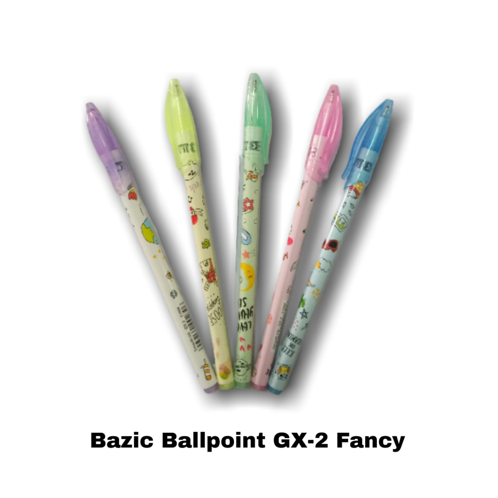 

Pulen Ballpoint lilin lucu tinta hitam ujung lancip murah GX-2