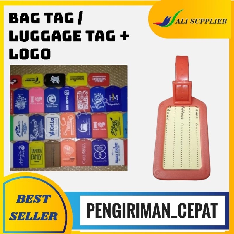 LUGGAGE TAG / BAG TAG / GANTUNGAN KOPER / TANDA PENGENAL TAS / TAS ID / BAG ID / GANTUNGAN PENGENAL 