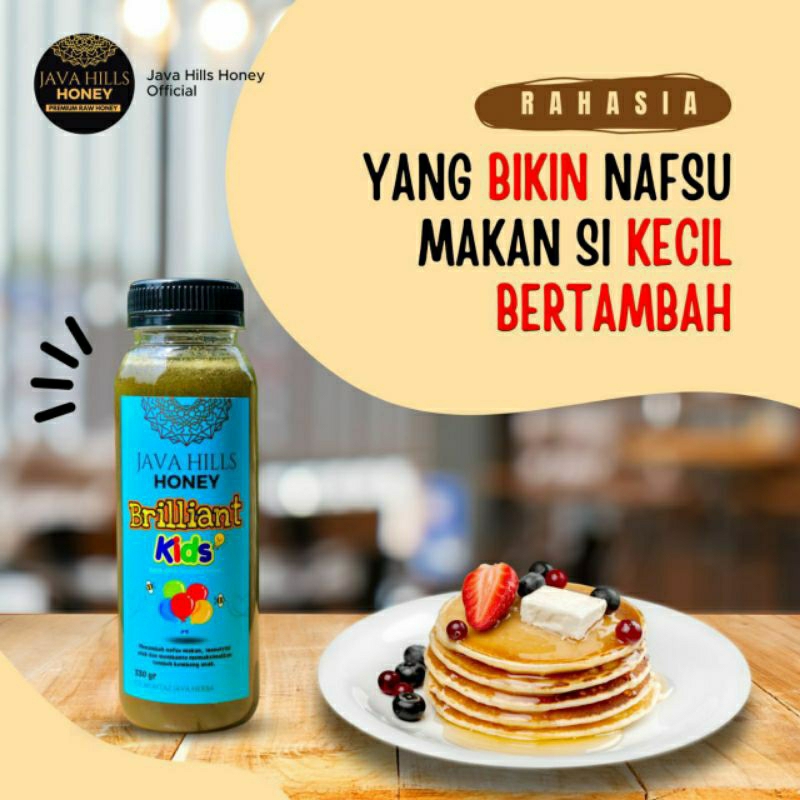 

MADU BRILLIANT KIDS 330GR MENAMBAH NAFSU MAKAN