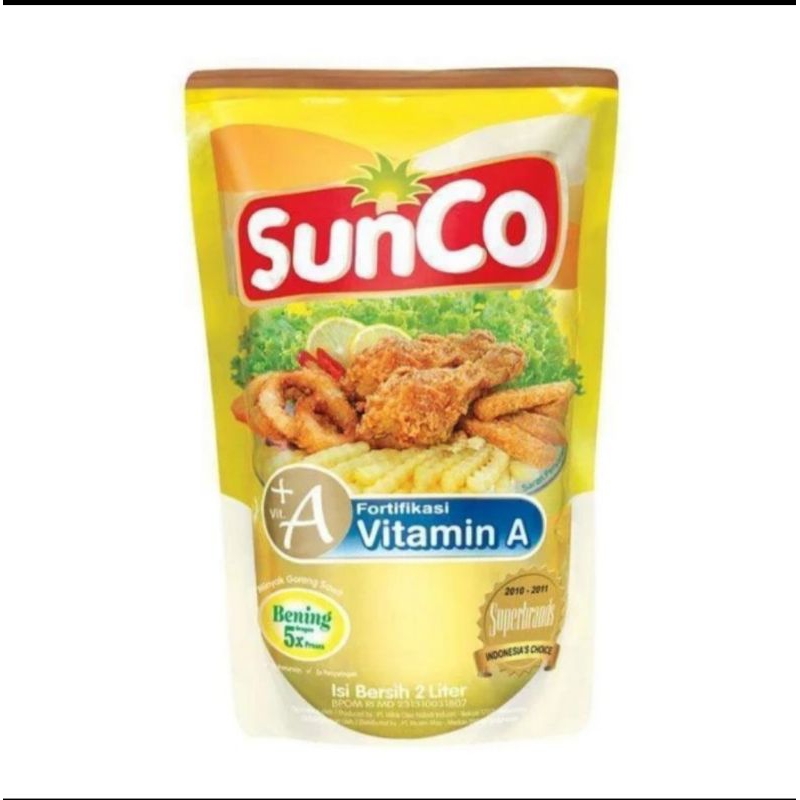 

Minyak goreng SunCo 2 L