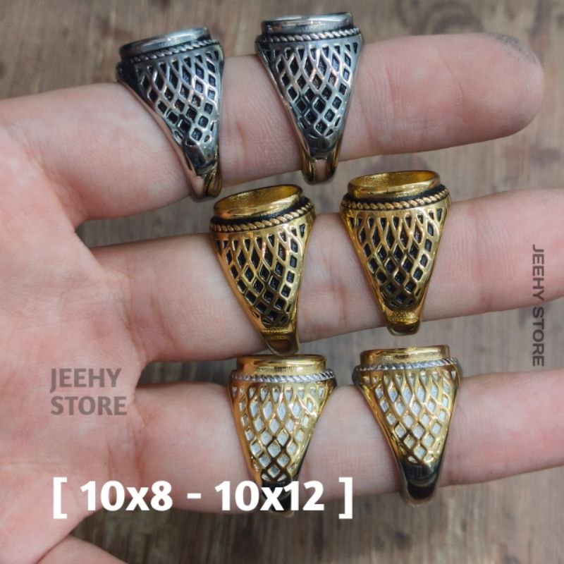 Ring Emban Cincin Titanium Super 8x10 & 10x12