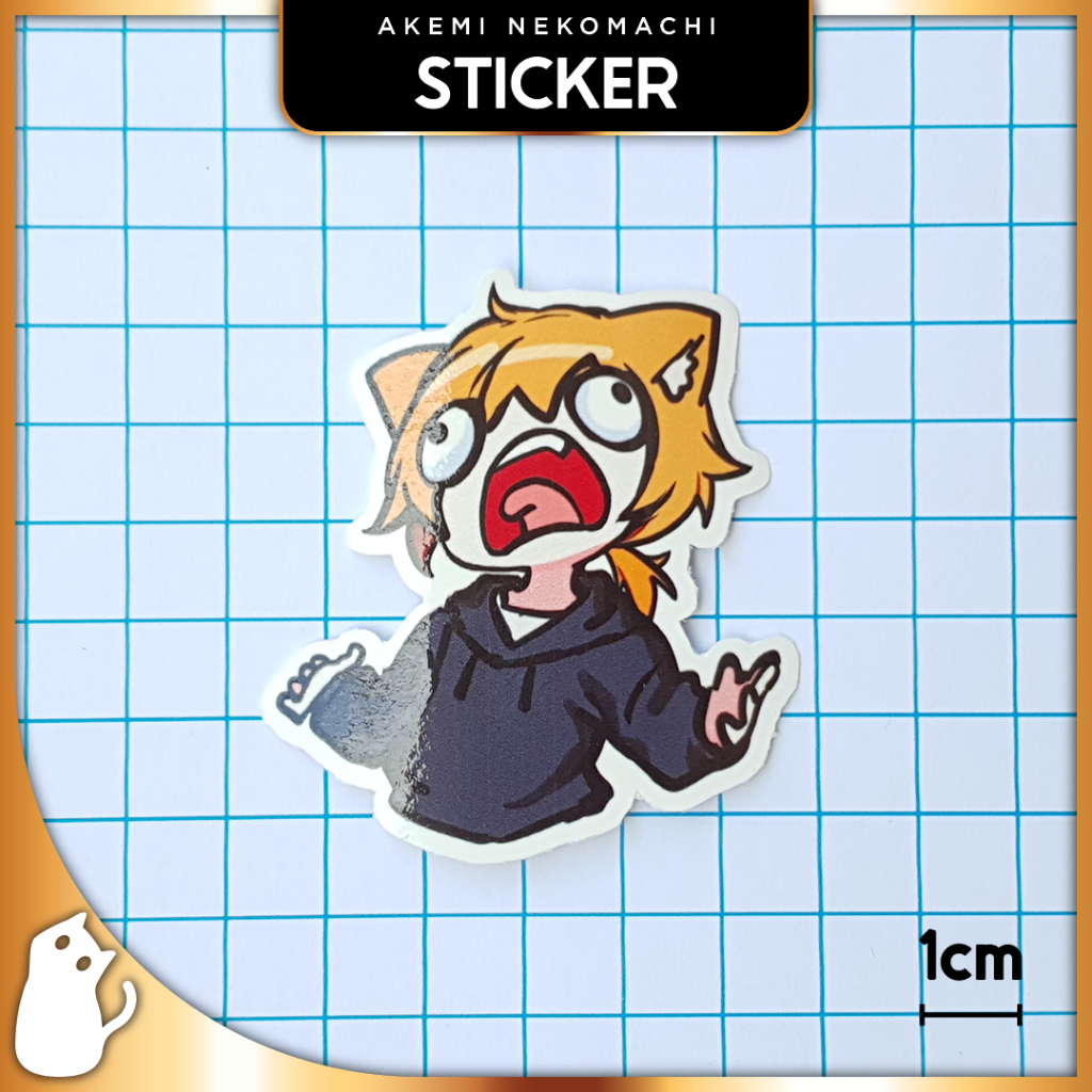 

AAAAA - Akemi Nekomachi Sticker Vtuber
