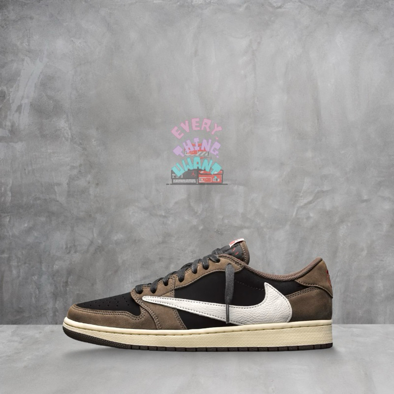 Jordan 1 Retro Low OG SP Travis Scott Mocha