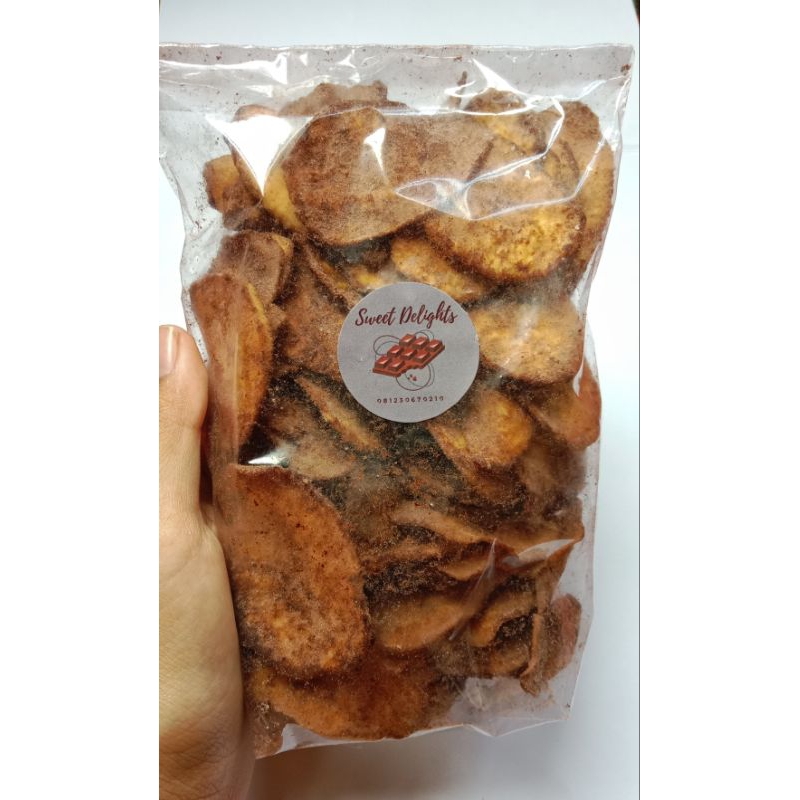 

keripik pisang coklat