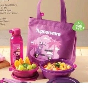 SIMPLY LAUNCH SET TUPPERWARE