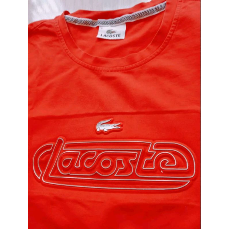 Kaos Lacoste original size 4 Good condition