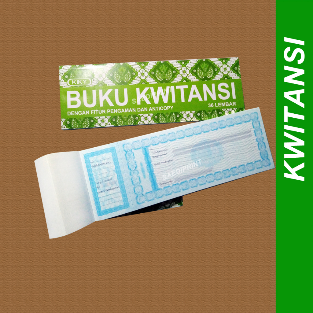 

BUKU KWITANSI - BLANKO 7.5 X 21.5 CM | KIKY