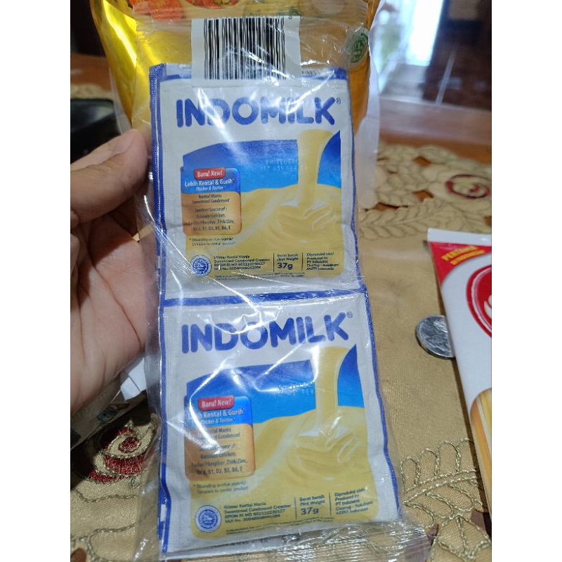 

susu sachet indomilk