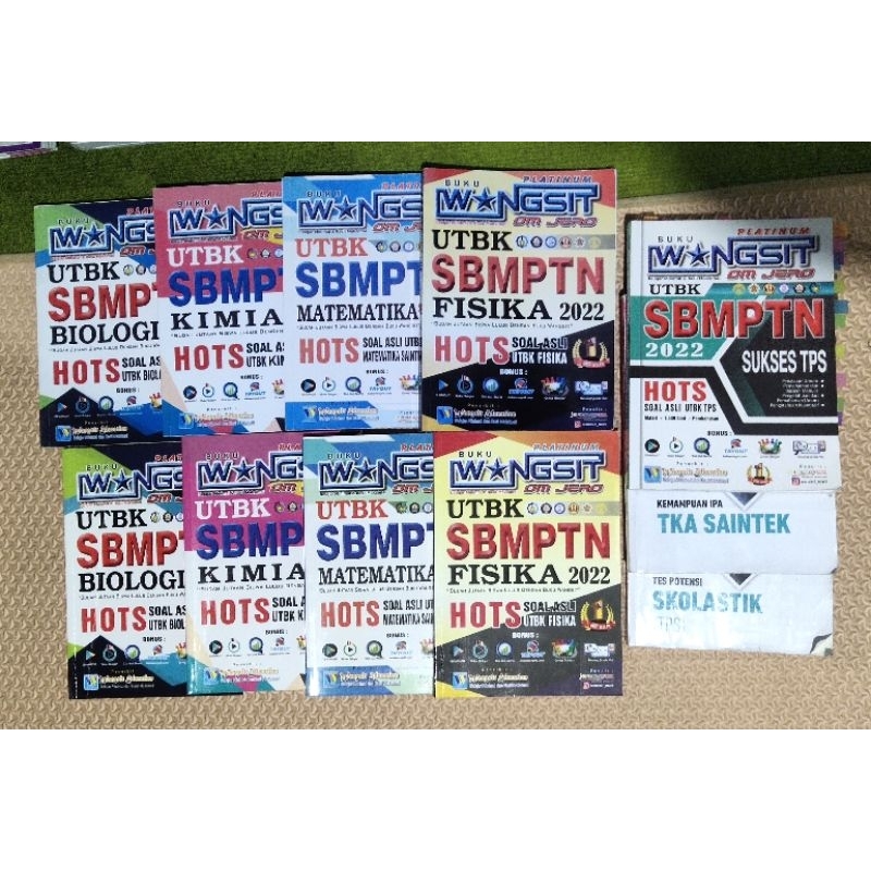 

Preloved Wangsit Saintek Semua Buku Bukan Harga Satuan