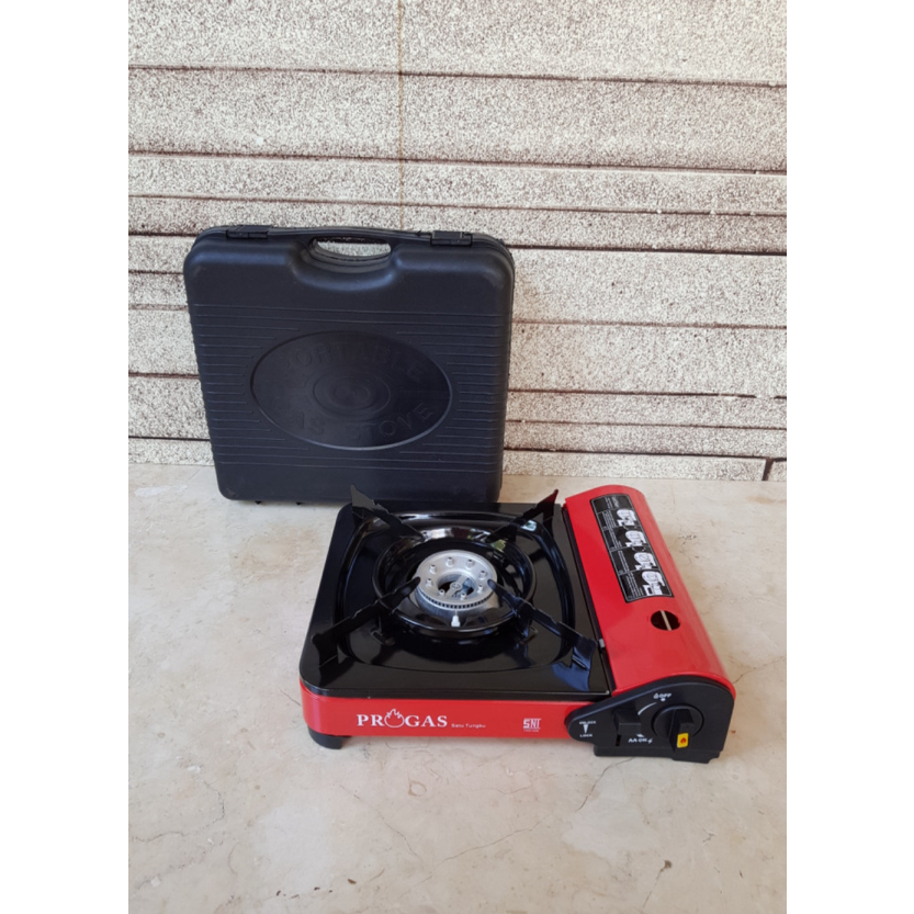 Promo KOMPOR 1 TUNGKU PORTABLE GAS STOVE PROGAS SNI - PTBGAS Murah