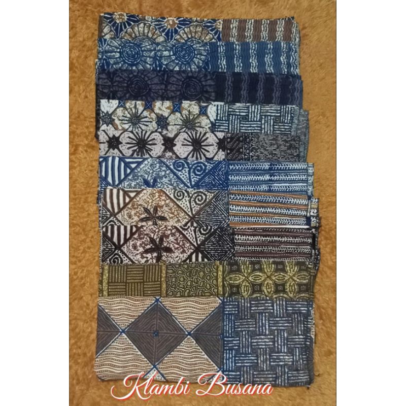 Saput Batik Indigo Print