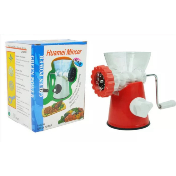 Unik MEAT GRINDER MANUAL / GILINGAN SAYUR N DAGING MANUAL PLASTIK / LH22CW Berkualitas