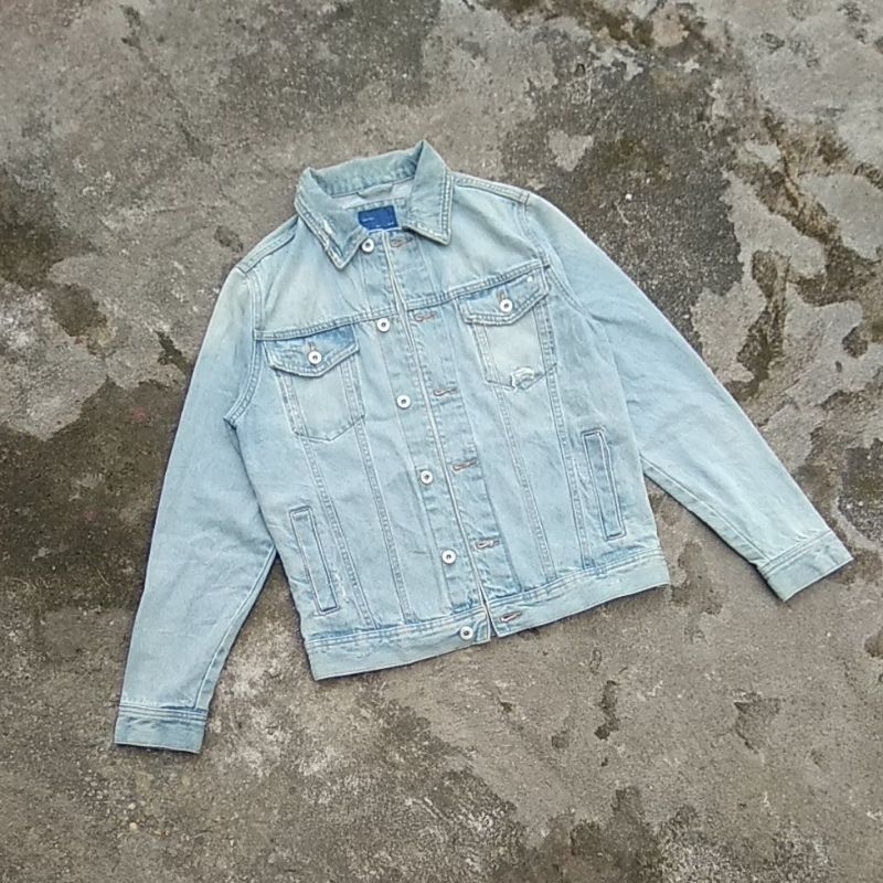 jaket denim Zara man
