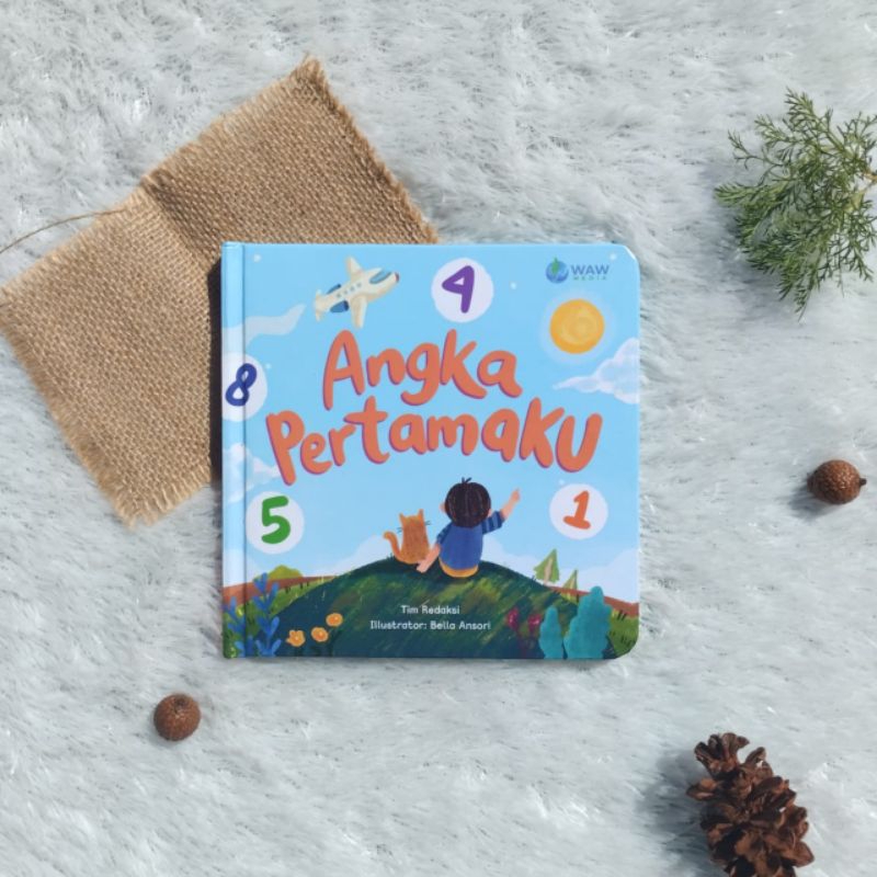 Pre order BOARDBOOK ANGKA PERTAMAKU