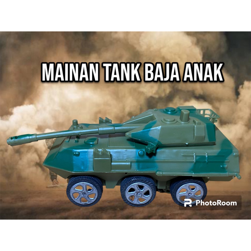 Mainan kendaraan militer / MAINAN ANAK TANK BAJA / MOBIL MOBILAN TANK BAJA