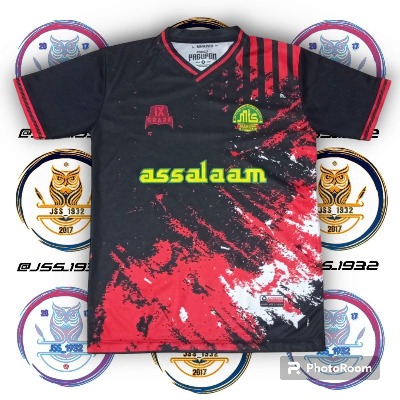 Jersey Bola / Futsal MTS ASSALAAM SUKOHARJO IX Kit ORIGINAL Murah Retro Vintage Rare Olahraga Sepakb