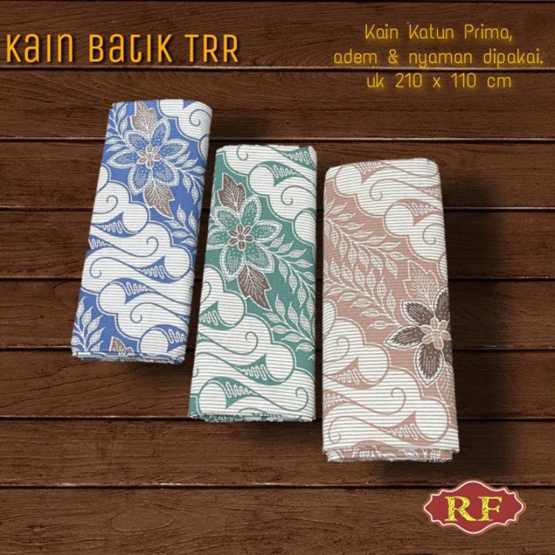 Kain Batik TRR (Teteron Rayon) || Kain Batik Murah || Kain Batik Pekalongan