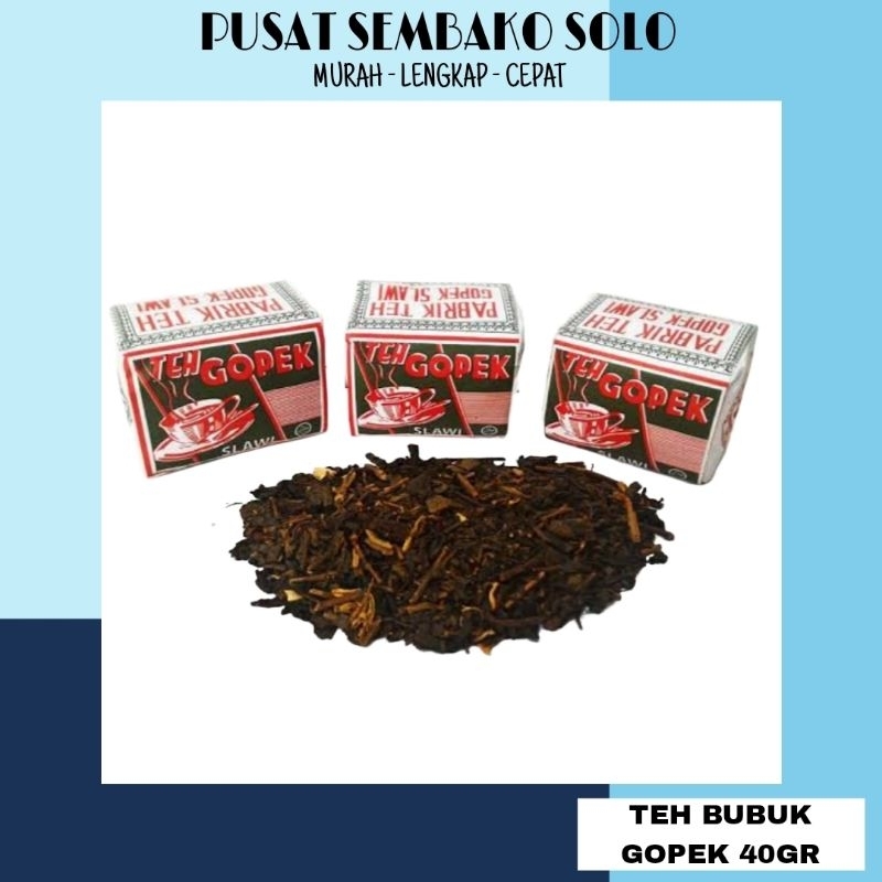 

Gopek Teh Bubuk 40gr